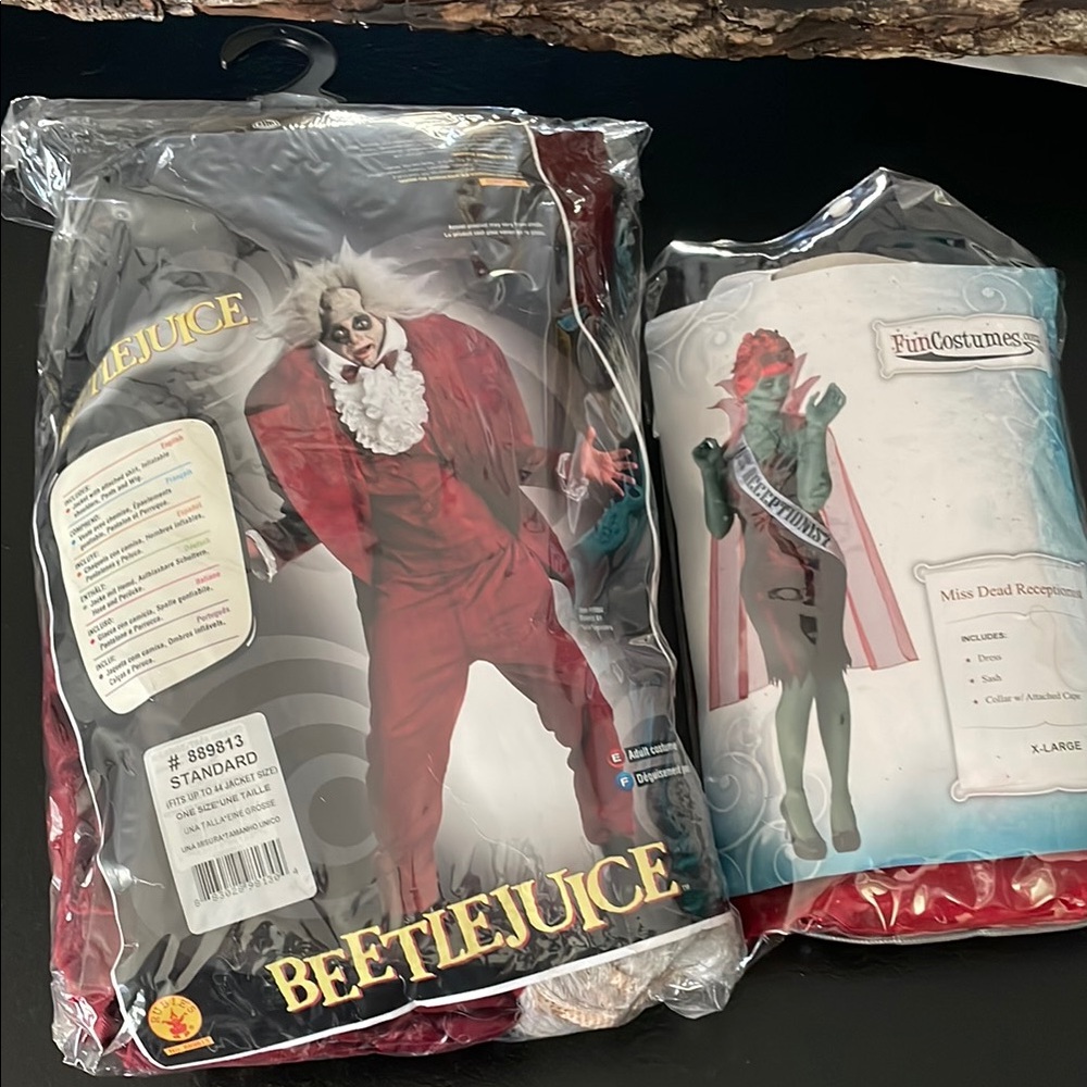 Beetlejuice Costume pair
